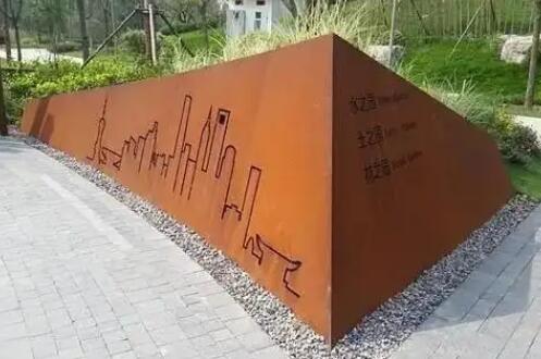 庆阳耐候钢挡土墙